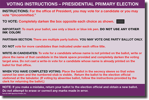Show details for E11HPP - Presidential Primary Voting Instructions - HART