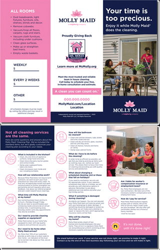 Show details for Your Time trifold brochure