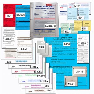 Show details for EV-E34EPB PK Early Vote Kit