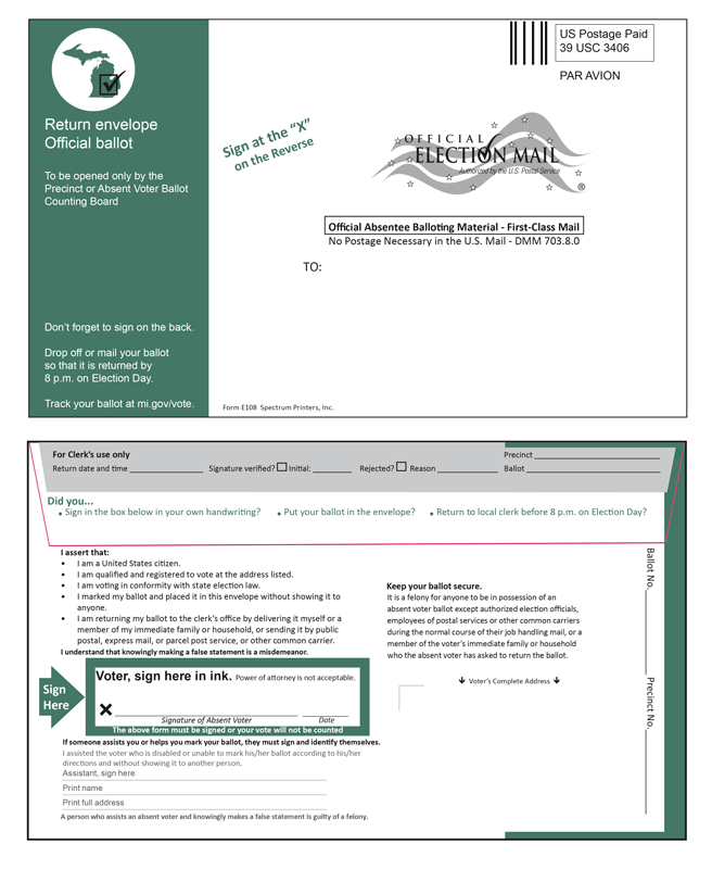 Show details for E108 Envelope - Airmail