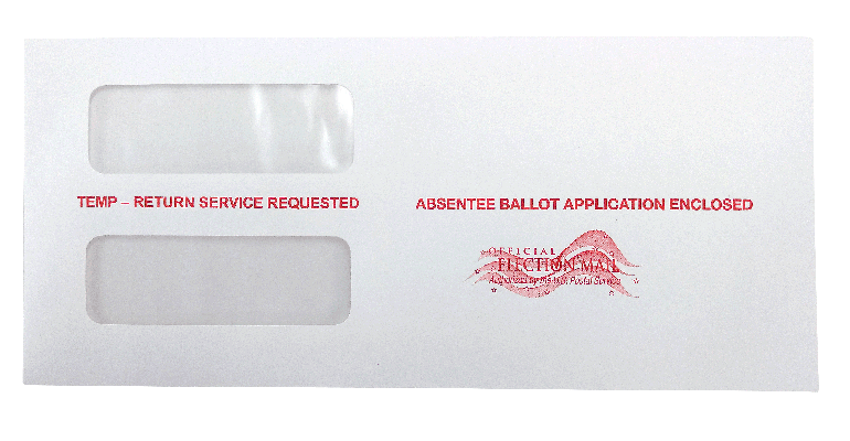 Show details for E324 AV Dual Window Envelope