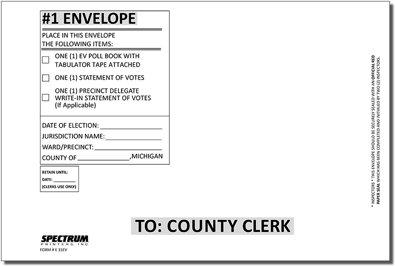 Show details for E31EV Envelope