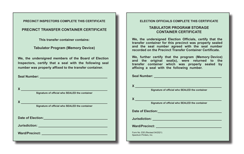 Show details for E93 Certificate