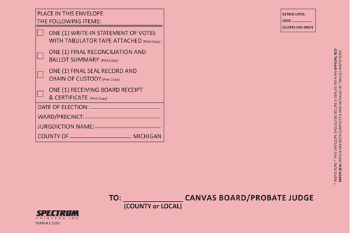 Show details for E32EV Envelope