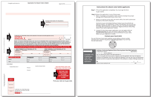 Show details for E223QVF Application - Dual Election