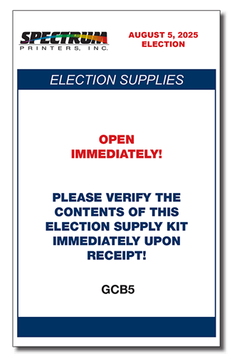 Show details for GCB5 AV Counting Board Kit Non QVF