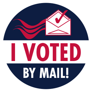 Show details for WS101 I Voted By Mail Sticker