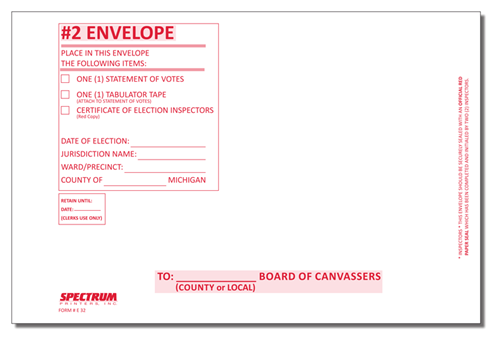 Show details for E32 Envelope
