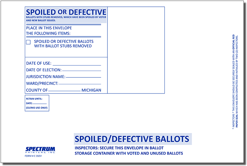 Show details for E35EV Envelope